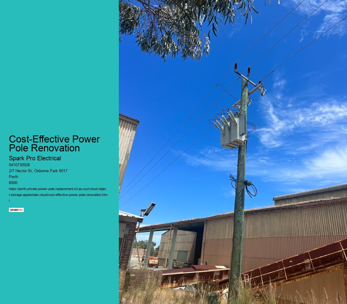 Comprehensive Power Pole Services for Perth