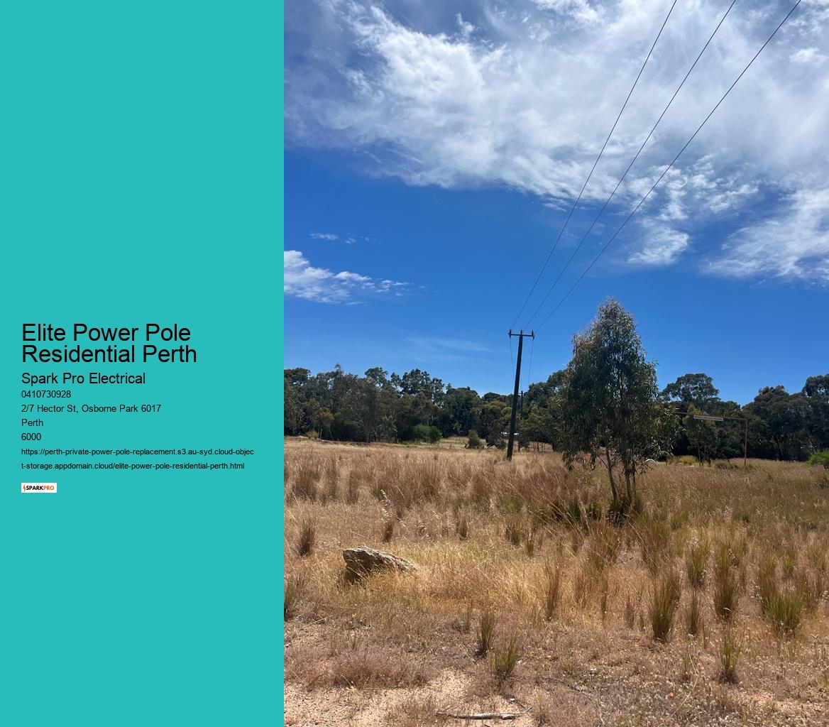 Professional Grade Power Pole Services in Perth