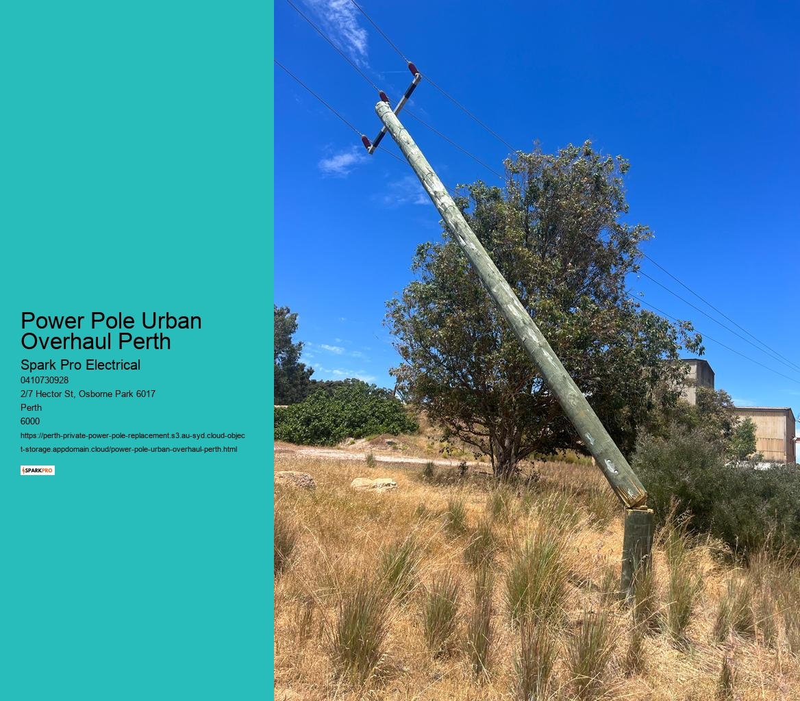 Power Pole Urban Overhaul Perth