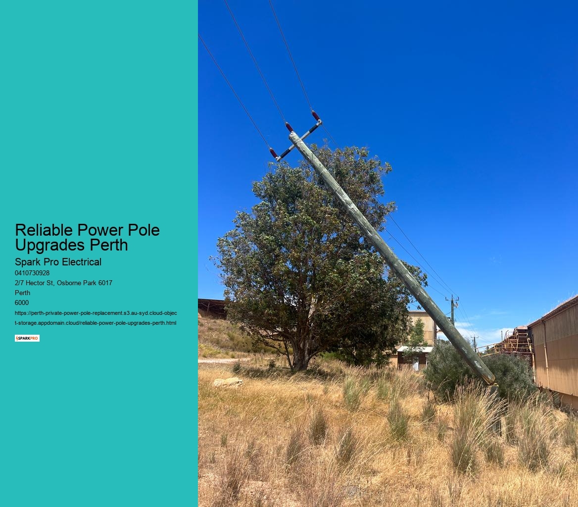Advanced Private Power Pole Solutions in Perth